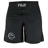 FUJI Baseline Grappling & Fight Shorts for MMA, Judo, Jiu-Jitsu, BJJ and More, Black, Size 40