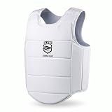 ELITE COMBAT GEAR - Karate Chest Guard for Kids & Adults (Extra Small)
