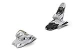 Marker Squire 11 Alpine Ski Bindings - Lightweight, Durable, Beginner/Intermediate, GripWalk Compatible - All-Mountain Skiing, White, 100mm