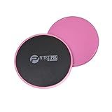 Limm Core Sliders for Working Out - Exercise Sliders Fitness, Stability, Ab, Legs & Full Body (Set of 2) - Bonus Carry Bag & Workout Ebook - Gym Gliding Disc Pads for Hardwood, Carpet & More