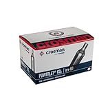 Crosman 40-Count 12-Gram CO2 Cartridges For Air Rifles And Air Pistols 23140-N, Packaging May Vary