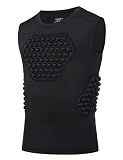 Roadbox Youth Baseball Chest Protector Padded Compression Shirt Heart Guard