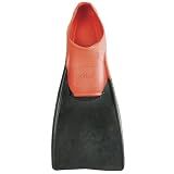 FINIS Long Floating Fins , Red/Black, S (US Male 3-5 / US Female 4-6) (1.05.037.04)