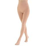 EVERSWE Women's Opaque Fleece Lined Tights, Thermal Tights (Nude,XL)