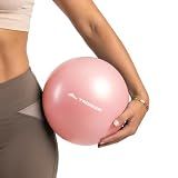 Trideer 9-Inch Pilates Ball, Small Exercise Ball Pilates Equipments for Yoga, Physical Therapy, Pregnancy, Postpartum, Core Training, Balance, Stability and Stretching, Blush Pink