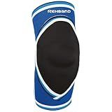 Rehband PRN Elbow Pad for Volleyball & Handball, 3mm Neoprene Elbow Sleeve with Protective Padding, Compression Elbow Support for Men & Women (S-XXL), Colour:Blue, Size:X-Large