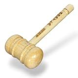 Bratla Pro Cricket Bat Mallet - Solid Wood Mallet Hammer, Long Handle Knocking Mallet For Cricket Bat Preparation