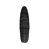 Db Journey The Surf Pro Bag - Surfboard Bag with Wheels, Surfboard Travel Bag with Rib Cage Protection, Compressible, Fits 3 to 4 Boards, Roller Bags Hook Up, 250L - Black Out