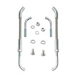 Wauebuly Ice Scratchers Kit Replacement for Track Height 2-1/2 All Snowmobile Equipped with Reverse and Non-Reverse Gears(2 Pieces)