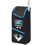 Gunn & Moore GM Diamond Duffle Cricket Premium Bag, Full Size, Black - Blue Color, with a Separate bat Compartment