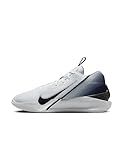 Nike Men's G.T. Jump Academy Basketball Shoes, White/Metallic Silver-Black, 11