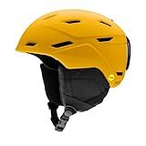 Smith Mission Helmet for Men – Adult Snowsports Helmet with MIPS Technology + Zonal Koroyd Coverage – Lightweight Protection for Skiing & Snowboarding– Matte Gold Bar, Medium