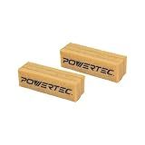 POWERTEC 4-1/2" Abrasive and Skateboard Grip Tape Cleaning Stick Sandpaper Cleaner 2 Pack, Natural Rubber Eraser for Sanding Belts & Discs and Skateboard Grip Surfaces (71424)