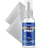 VICBTZT Anti Fog Spray for Swim Goggles, Snorkel, Scuba & Ski Masks, Reef Safe & Long-Lasting Defogger for Swimming, Diving, Snorkeling, Skiing, Paintball, Motorcycling - 2 fl oz