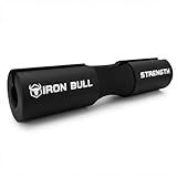 Advanced Squat Pad - Barbell Pad for Squats, Lunges & Hip Thrusts - Neck & Shoulder Protective Pad Support (Black)