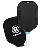 Thermoformed Pickleball Paddles Pro T700 Raw Carbon Fiber Pickleball Racket-16MM Unibody Design-Injected Foam-Rougher Spin Texture for Best Control,Power-Competition Version-USAPA Approved,Elongated