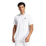 adidas Men's Club Tennis Climacool Polo Shirt, White, Large