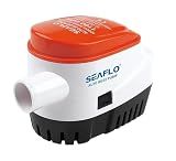 SEAFLO 06 Series Automatic Submersible Bilge Pump - 1100 GPH, 12V, 1-1/8"" Outlet, 4-Year Warranty! Built-In Float Switch, Snap-Off Strainer, Compact for Marine Boat Yacht, CE & Rohs Certified