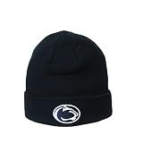 NCAA Penn State Nittany Lions Mens Cuff Beanie Team Color, Penn State Nittany Lions Navy, One Size