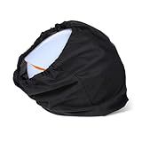 LXUEJIE Helmet Protection Storage Bag, Black Large Capacity Light Weight Drawstring Bag Motorcycle Helmet Bags Folding Sport Travel Bags for Sport Riding Travel