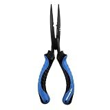 KastKing Intimidator Fishing Pliers, 7" Straight Nose Carbon Steel