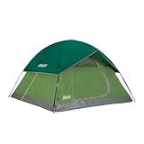 Coleman Sundome Camping Tent with Rainfly, 2/3/4/6 Person Tent Sets Up in 10 Mins, Weatherproof Shelter for Camping, Festivals, Backyard, Sleepovers, & More