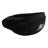 K1 RaceGear Neck Support, Carbon Look, 360 Degree, Padded, Polyester, Black, Youth Size, Each