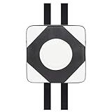 LuiceABC Wall Punching Boxing Pad, Wall Focus Target Foam, Boxing Fitness Wall Punch Bag, Leather and High Elastic Sponge Bag for Sports Training, Adjustable Height (White)