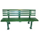Har-Tru 5' Courtsider Pickleball & Junior Tennis Court Bench (Green)