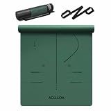YOTTOY Yoga Mat, 72"x 32"x1/3" Extra Wide Non-Slip Exercise Fitness Yoga Mats,Eco-Friendly TPE Exercise Mats for Women Men Home Workout with Strap Bag (Modern, 72x32x1/3)