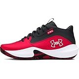 Under Armour Unisex Grade School Lockdown 7, (600) Red/Black/White, 5.5, US