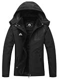 MOERDENG Women's Warm Winter Coat Waterproof Snowboarding Jacket