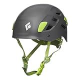 BLACK DIAMOND Half Dome Rock Climbing Safety Helmet | Adjustable Fit | Lightweight & Durable | Ventilated Protection | Slate | Medium/Large