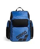 ARENA One Go Backpack Swimmers Athletes Sports Gym Rucksack Multisport Daypack Large Size Training Gear Equipment Swim Bag for Men and Women, 45 Liters, Royal Blue