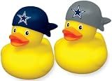 aminco Dallas Cowboys NFL Team Rubber Duck Set Two Pack – Officially Licensed Collectible – Great Gift for Fans