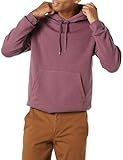 Amazon Essentials Men's Pullover Sweatshirt Hoodie, Big & Tall Options Available, Grape, Large