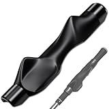 Ncultro Golf Grip Trainer, Grip Trainer for Golf Clubs - Right Hand Golf Training Aid with Ergonomic Design, Corrects Golf Grip Posture and Improves Swing Accuracy, Black