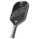 Selkirk Sport SLK Halo Power MAX Pickleball Paddle | Raw Carbon Fiber Pickleball Paddles with a Rev-Core Power Polymer Core | Designed for Ultimate Spin & Power | Gray