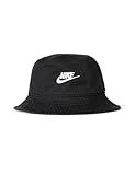 Nike Apex Futura Washed Bucket Hat, Black/White, Medium