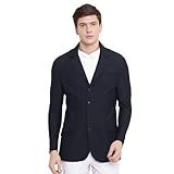 TuffRider Mens EquiVent Show Coat L Black