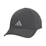adidas Men's Superlite Hat – Lightweight Moisture-Wicking Cap for Workout and Training, Grey Six/Silver Metallic/3, OSFA
