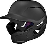 Easton | Z50 Batting Helmet with Multi-Adjust Jaw Guard | Baseball | Matte | Black | Medium/Large (7" - 7 5/8")