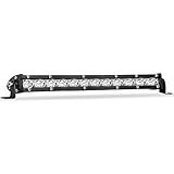 Zmoon 12 Inch LED Light Bar, 72W Spot Flood Combo Beam Light Bar, 8000 lm 6500K White, IP67 Waterproof Offroad Light Bars for Trucks, SUVs, Jeeps, ATVs, Boats