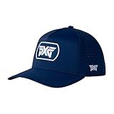 Men's Dog Tag 5-Panel Snapback Cap - Navy/White Logo - One Size