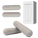 FFLLOOWW 2.2 lb Dumbbells for Training, Exercise & Home Workouts – Yoga, Pilates, Sculpting, Toning & Strength (Set of 2)