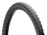 Schwinn Replacement Bike Tire, 26" x 2.0" Hybrid Bike Tire, Wider Tread Knob Spacing, Combination Tread, Fits Internal Rim Widths 19mm to 29mm, PSI Range 40 to 65