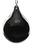 Aqua Training 190 lb. Punching Bag, 21" Water Filled Teardrop Shape for Boxers of All Skill Levels, Vinyl Construction, Ceiling Mount or Stand Compatible, UV Resistant, Black Eye – 2020136387