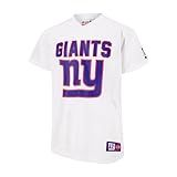 Ultra Game Youth NFL Official Super Soft Supreme Jersey Shirt, New York Giants, Team Color, 10-12