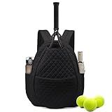 Sucipi Tennis Bags for Women, Lightweight Quilted Tennis Racket Bag, Large Capacity Tennis Backpack for Tennis Racquet, Pickleball Paddles, Badminton