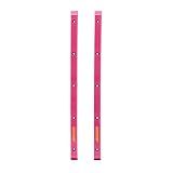 Santa Cruz Slimline Skateboard Rails Pink OneSize